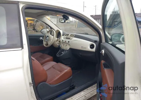 2013 Fiat 500 Lounge from USA, damaged, VIN 3C3CFFCR7DT604716